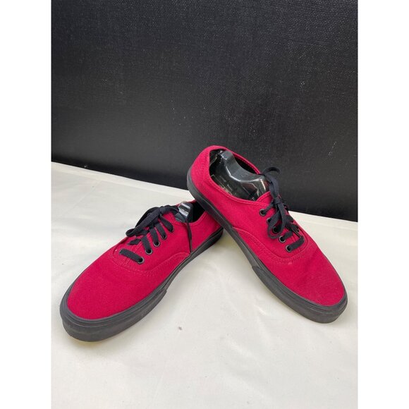 Vans Unisex Jester Red Black Sole Skater Shoes Size M-10.5 W-12 SKU 6194 - Picture 2 of 8